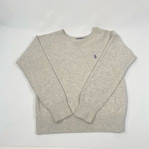 Ralph Lauren Gray Crew Neck Sweater